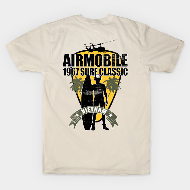 Airmobile1967 Surf Classic Vietnam (Front and Back logo - distressed) by TCP